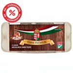"A" minőségű Farm Prémium Mélyalmos Tojás "M" méret 10 db