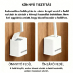 Snofrid eldobható WC-kefe, WC-tisztító pálca tartó készlet 24 darab tisztító utántöltővel, fürdőszobai tisztítórendszer mosdókagylóhoz, fürdőkádhoz, lefolyóhoz, kézmosóhoz és piszoárhoz, falra szerelhető súroló WC-kefe fürdőszobai tisztítókészlet - Image 2